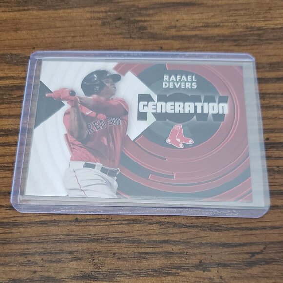 2022 Topps Series 1 Rafael Devers Generation Now Insert Red Sox GN-9 - Picture 2 of 3